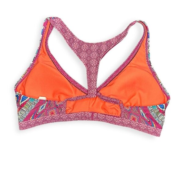 PRANA Women’s Multicolor Khari Racerback Bikini Top Size Medium - Picture 4 of 7